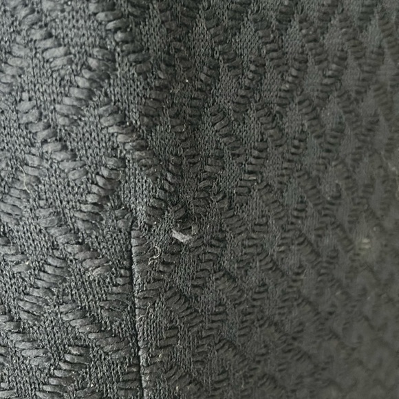 St. John 2 Pc Blue Knitted Wool Blend Dress w/Matching Long Jacket Sz 16 - Picture 16 of 17